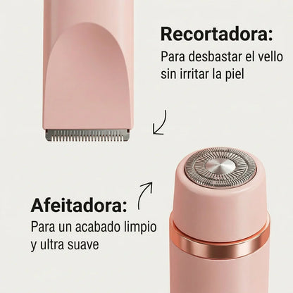 Depiladora 2 en 1 | Olvídate del dolor y la irritación al depilar
