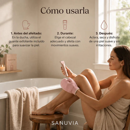 Depiladora 2 en 1 | Olvídate del dolor y la irritación al depilar